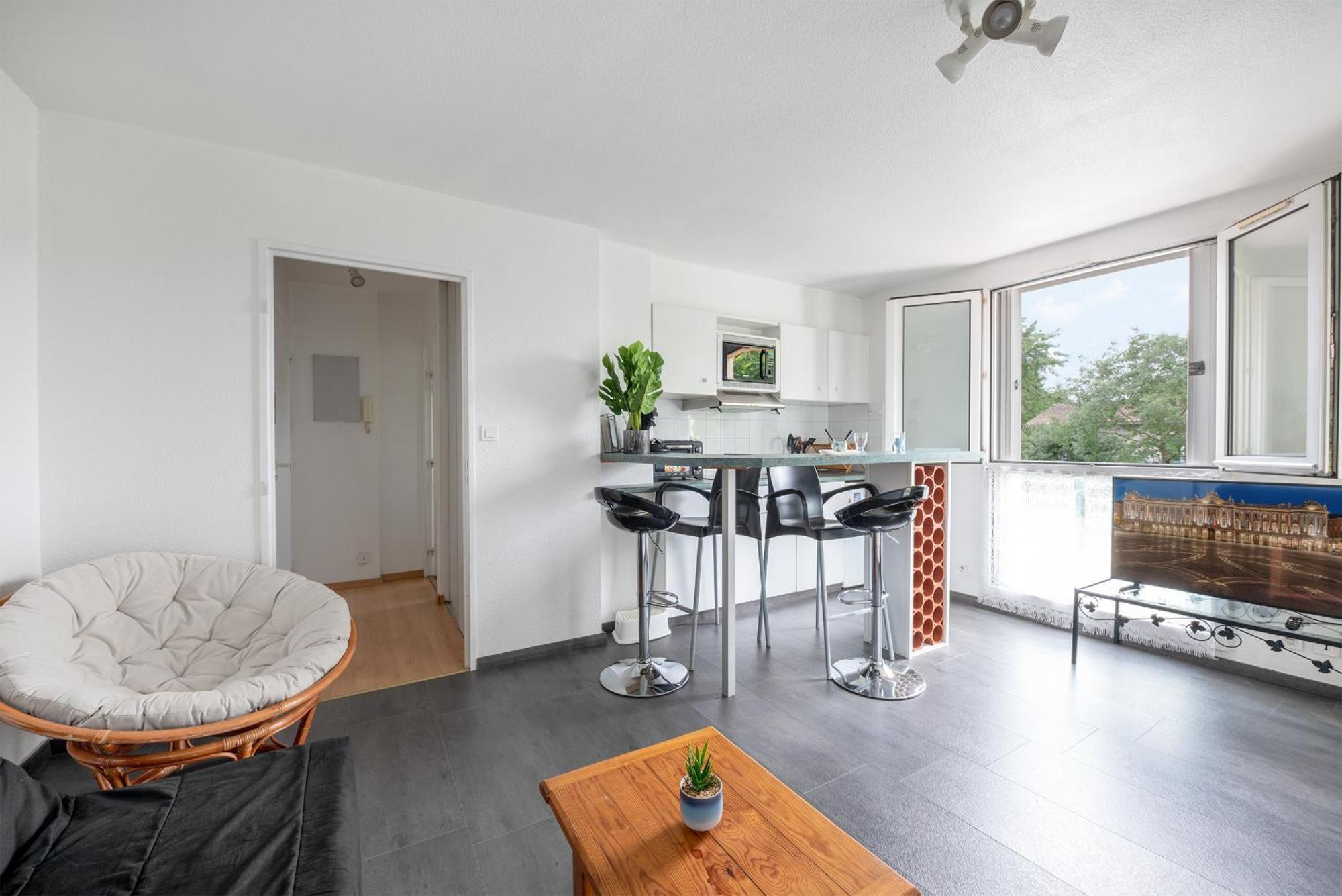 Apartmán T2 Rangueil - Terrasse + 2 Parkings - 4 Personnes Toulouse Exteriér fotografie